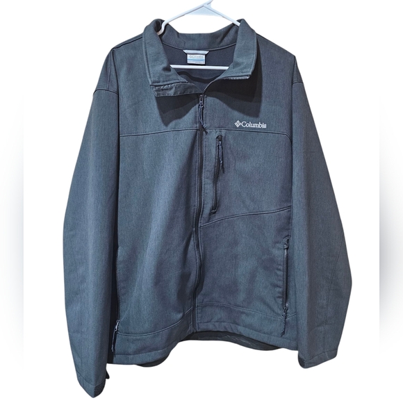 Mens Columbia Black Jacket Size XXL‎ - Picture 1 of 5